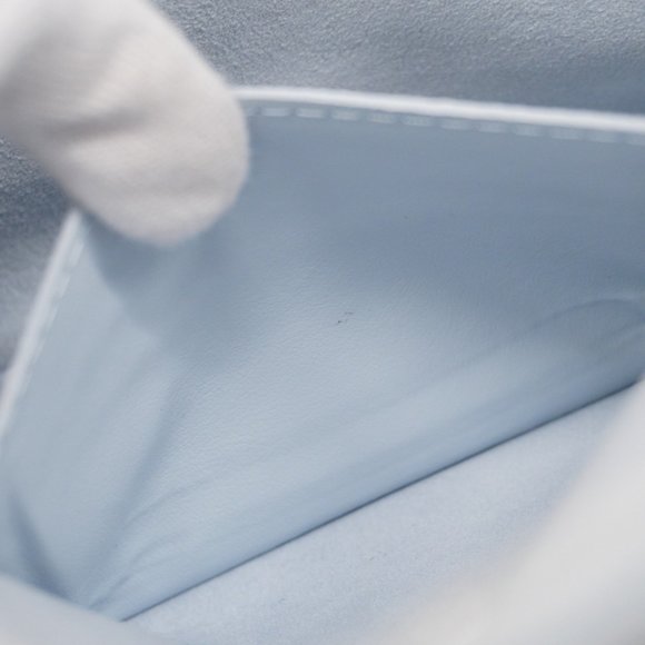 Louis Vuitton Shoulder Bag Monogram Empreinte Wallet on Chain Ivy M83637 Blue... - Picture 11 of 12